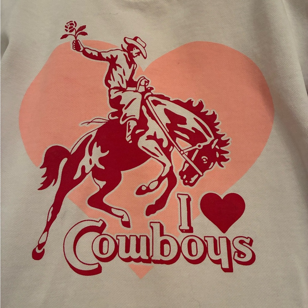 I love Cowboys sweatshirt